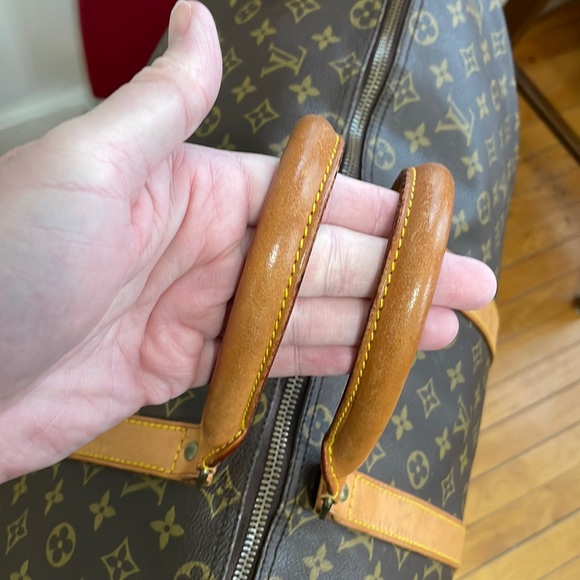 Louis Vuitton Vintage Boston Keepall 55 Travel Bag. - Picture 8 of 16